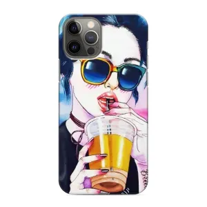 Чохол з картинкою Модні Дівчата iPhone 11 Pro (Дівчина з коктейлем)