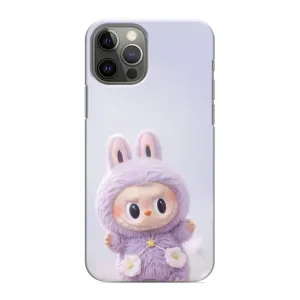 Чехол с принтом Лабубу для iPhone 11 Pro (Фиолетовый Лабубу)