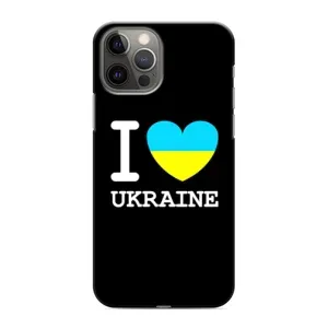 Чехол с Украинской символикой на Айфон 11 Про (I Love Ukraine)