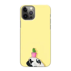 Бампер для iPhone 11 Pro з картинкою "Песики" (Кактус на голові)