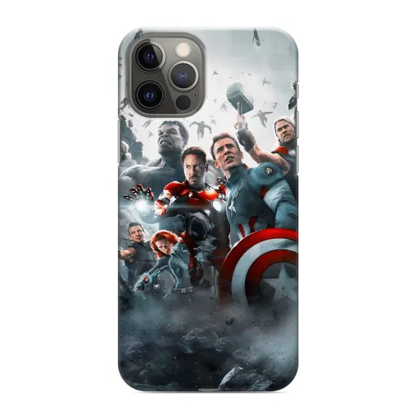 Чехол с рисунком «Команда марвел» для iPhone 11 Pro