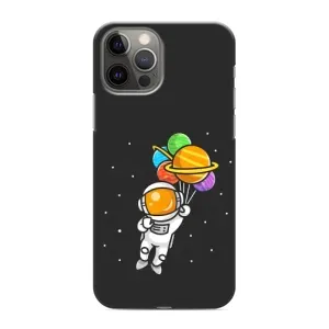 Силіконовый Чохол з принтом "Космонавти" на iPhone 11 Pro (Космонавт з кульками)