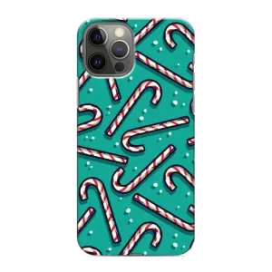 Силиконовый бампер на рождество для iPhone 11 Pro (Леденцы)