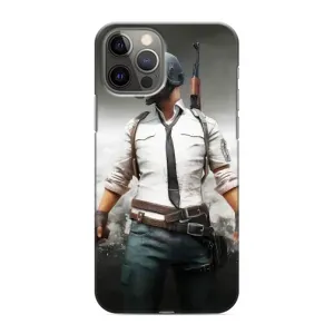 Силиконовый чехол с картинкой "Герой Pubg" на iPhone 11 Pro (Пабг)
