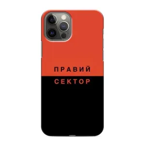 Чехлы УПА (Красно-Чёрный) на iPhone 11 Pro (Правый Серктор)