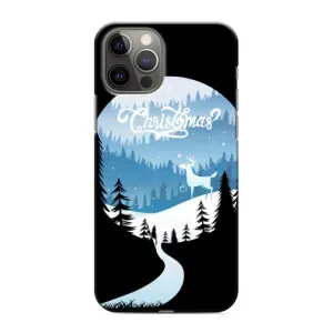 Силиконовый бампер на рождество для iPhone 11 Pro (Рождественский Олень)