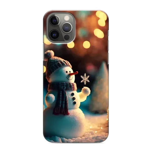Чехол с рисунком «Снеговик праздничный» для iPhone 11 Pro Чехол с рисунком «Снеговик праздничный» для iPhone 11 Pro