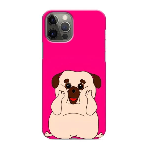 Чехол с рисунком «Веселый Мопсик» для iPhone 11 Pro Чехол с рисунком «Веселый Мопсик» для iPhone 11 Pro