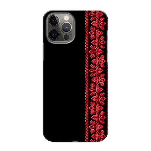Чехол с рисунком «Вышиванка на черном» для iPhone 11 Pro Чехол с рисунком «Вышиванка на черном» для iPhone 11 Pro