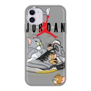 Силиконовый Чехол Nike Air Jordan на Айфон 11 (Air Jordan)