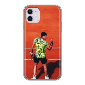 Чохли з прінтом Спортивна тематика для iPhone 11 (Алькарас Тенісист)