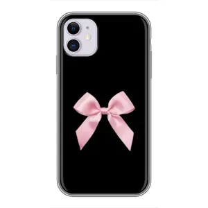 Чохол банти для iPhone 11 (Бант на чорному)