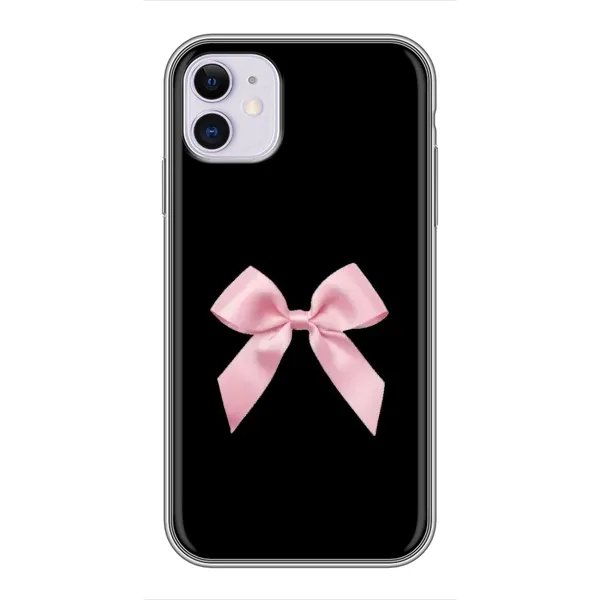 Чехол с рисунком «Бант на черном» для iPhone 11 Чехол с рисунком «Бант на черном» для iPhone 11