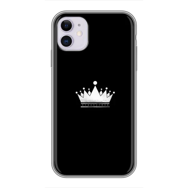 Чехол с рисунком «Белая корона» для iPhone 11 Чехол с рисунком «Белая корона» для iPhone 11