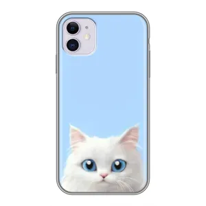 Чохол на тематику: Коти для iPhone 11 (Білий кіт)