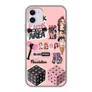 Чехлы с картинкой для iPhone 11 (BLACK PINK коллаж)
