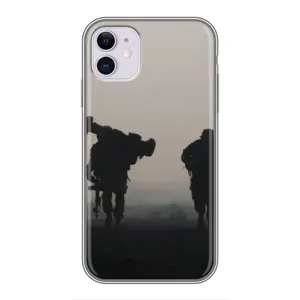 Чохли на військову тематику для iPhone 11 (Бій солдат)
