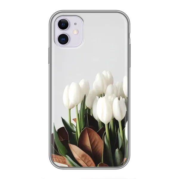 Чехол с рисунком «Букет тюльпанов» для iPhone 11 Чехол с рисунком «Букет тюльпанов» для iPhone 11