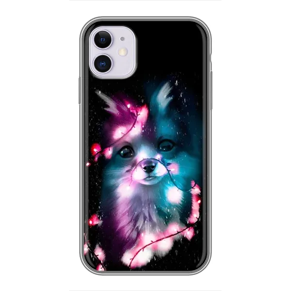 Чехол с рисунком «Черная Лиса» для iPhone 11 Чехол с рисунком «Черная Лиса» для iPhone 11