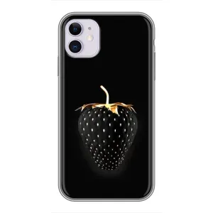 Чохол з зображенням смачної їжі для iPhone 11 (Чорна полуниця)