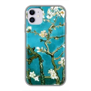 Чехол с принтом САКУРЫ на iPhone 11 (Цветение Сакуры)