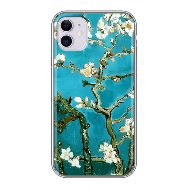 Чехол с рисунком «Цветение Сакуры» для iPhone 11 Чехол с рисунком «Цветение Сакуры» для iPhone 11