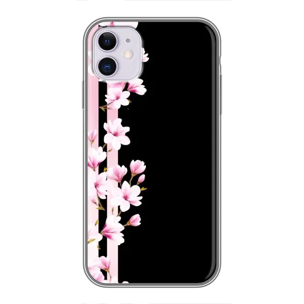 Чехол с рисунком «Цветочки» для iPhone 11