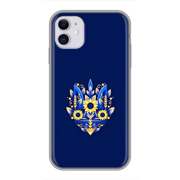 Чехол с рисунком «Цветущий Герб» для iPhone 11
