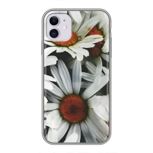 Чехол с ромашками на iPhone 11 (Цветы Ромашки)