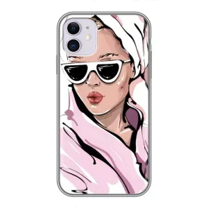 Чохол з картинкою Модні Дівчата iPhone 11 (Дівчина в халаті)