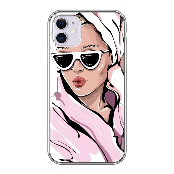 Чехол с рисунком «Девушка в халате» для iPhone 11 Чехол с рисунком «Девушка в халате» для iPhone 11