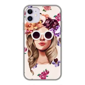 Чохол з картинкою Модні Дівчата iPhone 11 (Дівчина в окулярах)