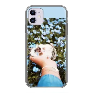Чохли з зображенням різних тварин на iPhone 11 (Їжачок в руці)