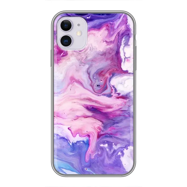 Чехол с рисунком «Фиолетовый мрамор» для iPhone 11 Чехол с рисунком «Фиолетовый мрамор» для iPhone 11