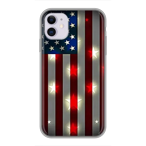Чехол с рисунком «Флаг США 2» для iPhone 11 Чехол с рисунком «Флаг США 2» для iPhone 11