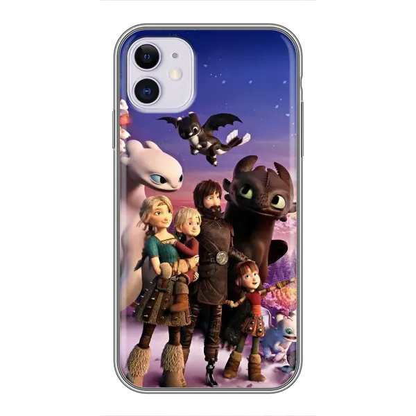 Чехол с рисунком «Герои дракона» для iPhone 11 Чехол с рисунком «Герои дракона» для iPhone 11