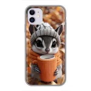 Друкований чохол 'Звірята з кавою' для iPhone 11