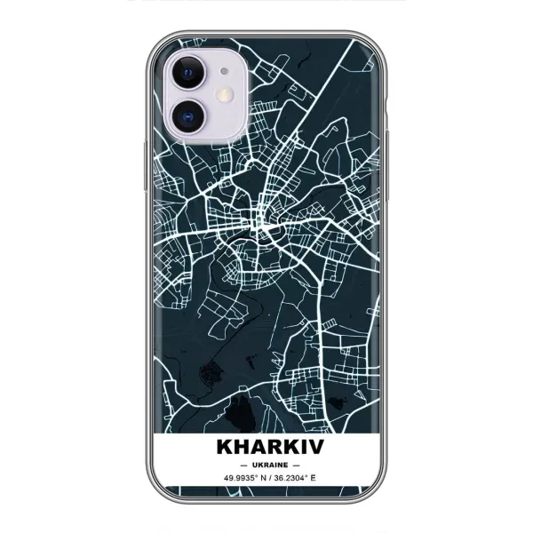 Чехол с рисунком «Харьков» для iPhone 11 Чехол с рисунком «Харьков» для iPhone 11