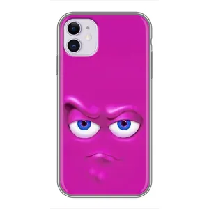 Силиконовые Чехлы (смешные стикеры) для iPhone 11 (Хитрая мордочка)