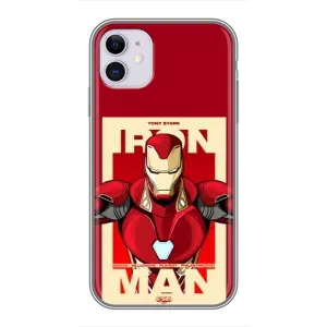 Чехол Супергерой Железный человек на iPhone 11 (Iron man)