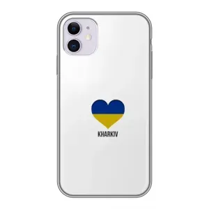 Чохли силіконові (Місто Харків) на Айфон 11 (Kharkiv)