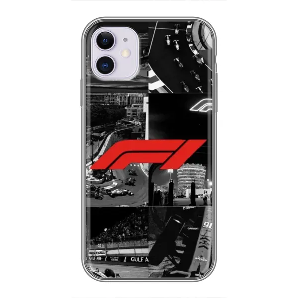 Чехол с рисунком «Коллаж Формула 1» для iPhone 11 Чехол с рисунком «Коллаж Формула 1» для iPhone 11