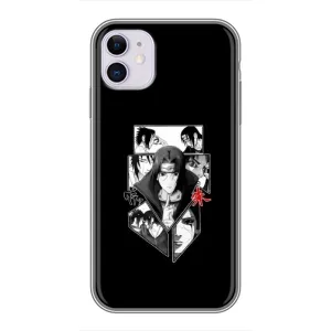 Чехлы с картинкой Итачи Учиха на iPhone 11 (Коллаж Итачи)