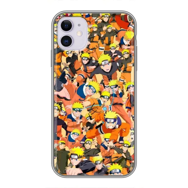 Чехол с рисунком «Коллаж Наруто» для iPhone 11 Чехол с рисунком «Коллаж Наруто» для iPhone 11