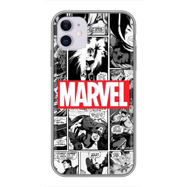 Чехол с рисунком «Комикс Марвел» для iPhone 11