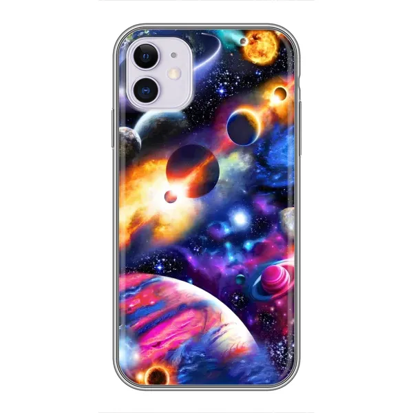 Чехол с рисунком «Космический мир» для iPhone 11 Чехол с рисунком «Космический мир» для iPhone 11