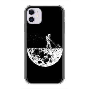 Силіконовый Чохол з принтом "Космонавти" на iPhone 11 (Космонавт)