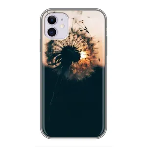 Силиконовый Чехол с одуванчиками на iPhone 11 (Красивый одуванчик)