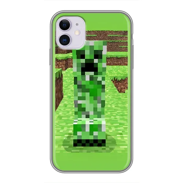 Чехол с рисунком «Крипер 2» для iPhone 11 Чехол с рисунком «Крипер 2» для iPhone 11