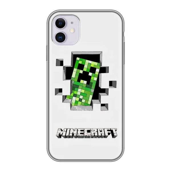Чехол с рисунком «Крипер» для iPhone 11 Чехол с рисунком «Крипер» для iPhone 11